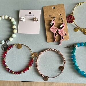 Jewelry-earrings and bracelets. All for $10